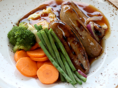 Sausages and Mash